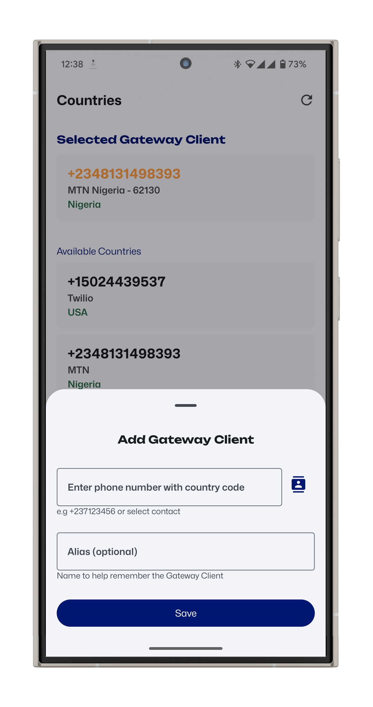 addgatewayclient