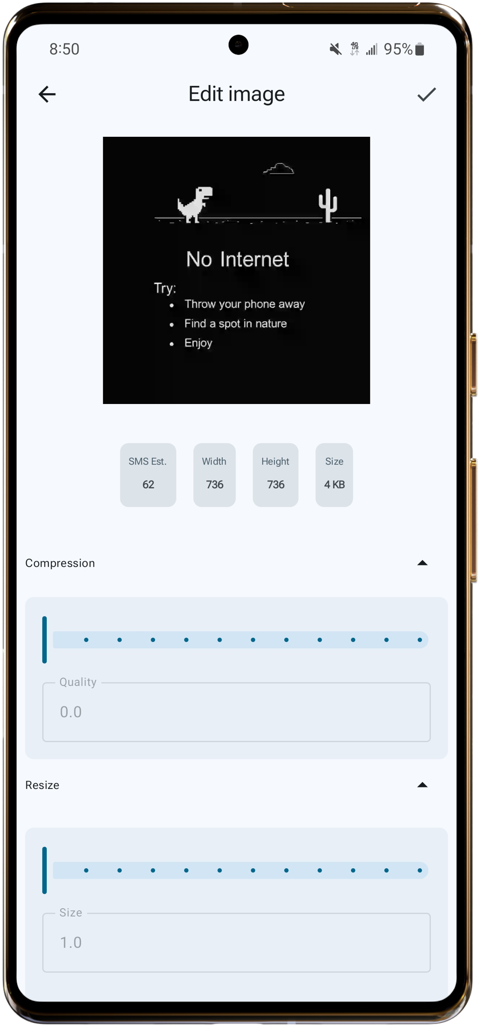 Compose screen