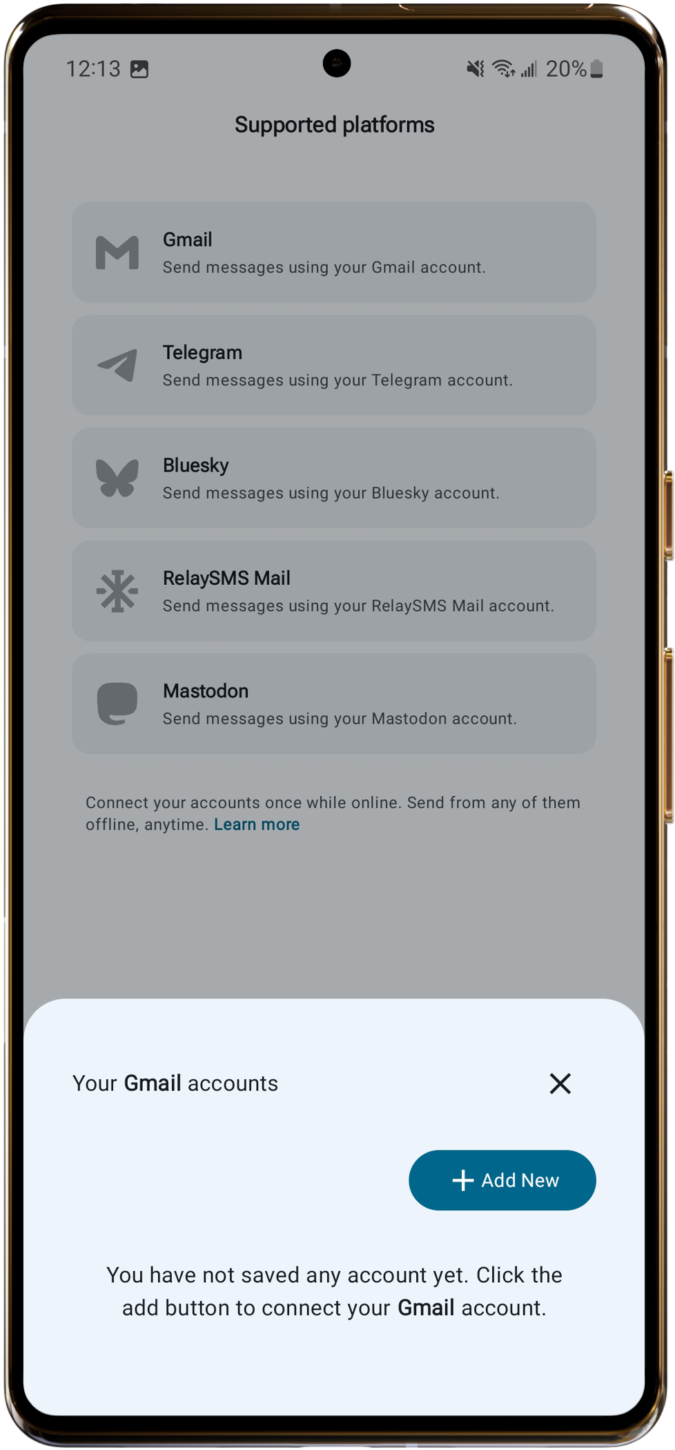 Gmail account